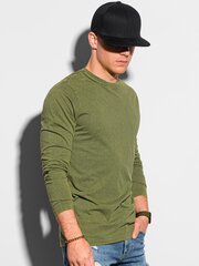 Мужская блуза с длинными рукавами L131 - оливковая цена и информация | Мужские футболки | kaup24.ee