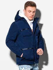 зимняя стеганая куртка с450 - темно-синяя цена и информация | Мужские куртки | kaup24.ee