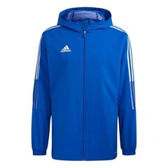 Джемпер Adidas Tiro 21 Windbreaker M, синий цена и информация | Мужская спортивная одежда | kaup24.ee