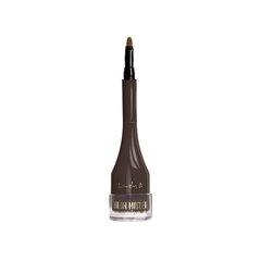 Veekindel kulmupumat Lovely Brow Master 02 Dark Brown, 10g цена и информация | Карандаши, краска для бровей | kaup24.ee