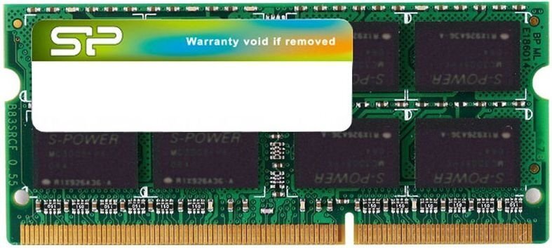 Silicon Power - DDR3 SODIMM 4GB/1600 CL11 Low Voltage цена и информация | Operatiivmälu (RAM) | kaup24.ee