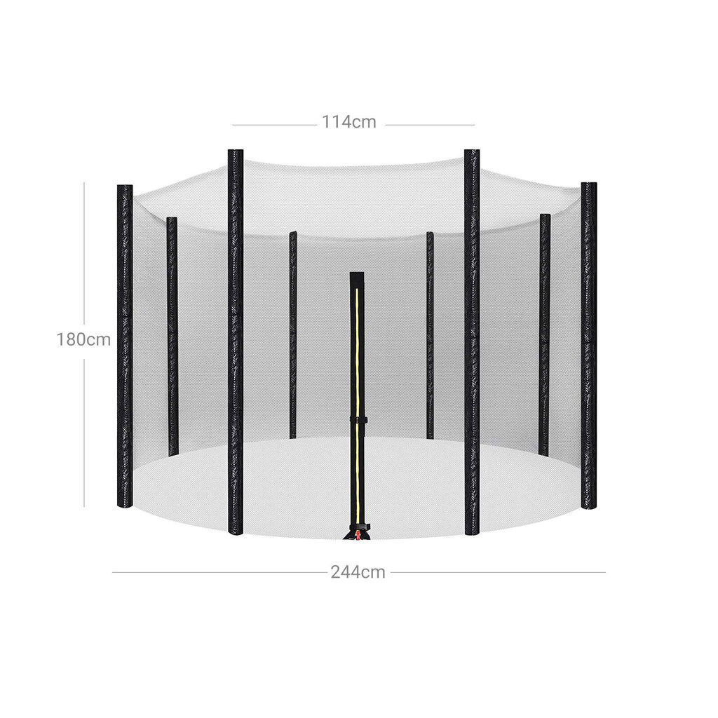 Turvavõrk batuudile Ø 305 cm hind ja info | Batuudid ja batuudi varuosad | kaup24.ee