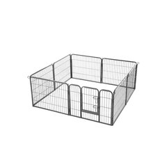 Клетка для собаки Feandrea, изготовлена из 8 панелей 77 х 60 см. цена и информация | Переноски, сумки | kaup24.ee