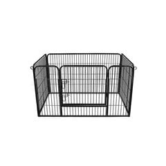 Клетка для собаки Feandrea 122 x 80 x 70 см цена и информация | Переноски, сумки | kaup24.ee