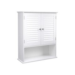 Навесной шкаф 60 х 20 х 70 см, белый цена и информация | Шкафчики в гостиную | kaup24.ee