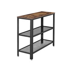 Консольный стол LNT81BX 101,5 x 35 x 80 см., коричневый/черный цена и информация | Столы-консоли | kaup24.ee