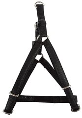 Traksid Zolux Mac Leather, must, 25 mm​ hind ja info | Kaelarihmad ja traksid koertele | kaup24.ee