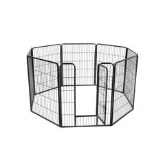 Клетка для собаки Feandrea, изготовлена из 8 панелей 77 x 100 см. цена и информация | Переноски, сумки | kaup24.ee