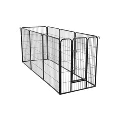 Клетка для собаки Feandrea, изготовлена из 8 панелей 77 x 100 см. цена и информация | Переноски, сумки | kaup24.ee