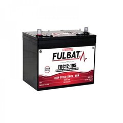 Аккумулятор Fulbat FDC12-105 T6 108 Ач 12В цена и информация | Батареи | kaup24.ee