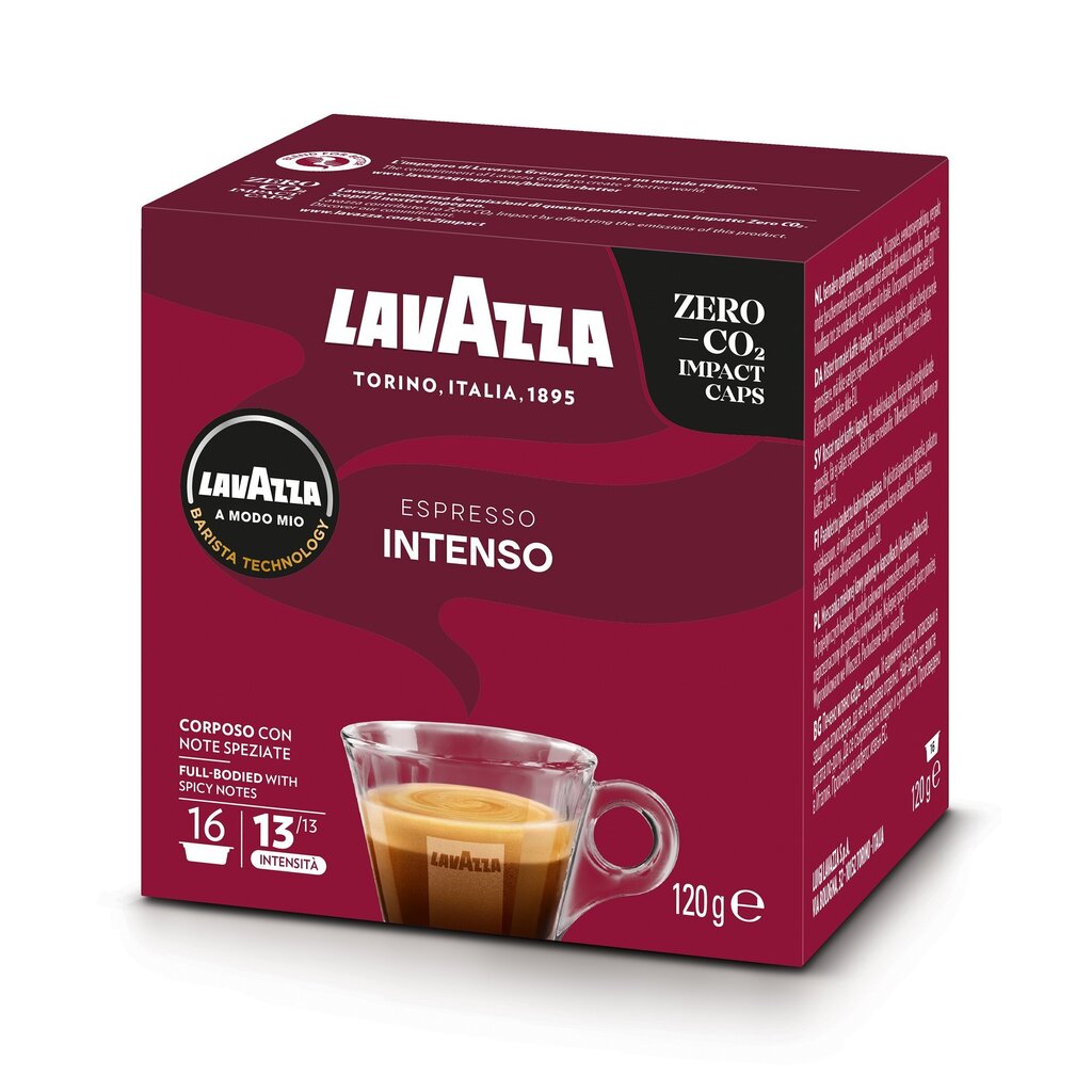 Kohvikapslid Lavazza A Modo Mio Intenso, 120g, 16 tk hind ja info | Kohv, kakao | kaup24.ee