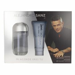 Komplekt Alejandro Sanz Mi acorde eres tú meestele: tualettvesi EDT 100 ml + raseerimisjärgne palsam 100 ml цена и информация | Мужские духи | kaup24.ee