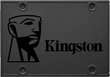 SSD|KINGSTON|240GB|SATA 3.0|TLC|Write speed 350 MBytes/sec|Read speed 500 MBytes/sec|2,5"|TBW 80 TB|MTBF 1000000 hours|SA400S37/240G hind ja info | Sisemised kõvakettad (HDD, SSD, Hybrid) | kaup24.ee