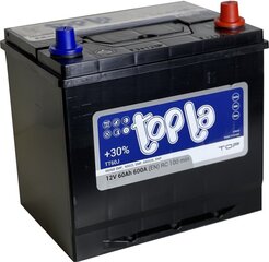 Aku Topla Top JIS TT60J 12V 60Ah 600A hind ja info | Akud | kaup24.ee