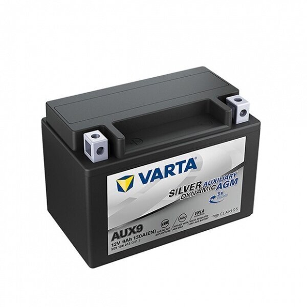 Aku Varta Silver Dynamic Auxiliary AGM-AUX9 9 Ah 130 A EN 12V цена и информация | Akud | kaup24.ee