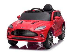Детский электромобиль Aston Martin 12v с музыкальным модулем, красный цена и информация | Электромобили для детей | kaup24.ee