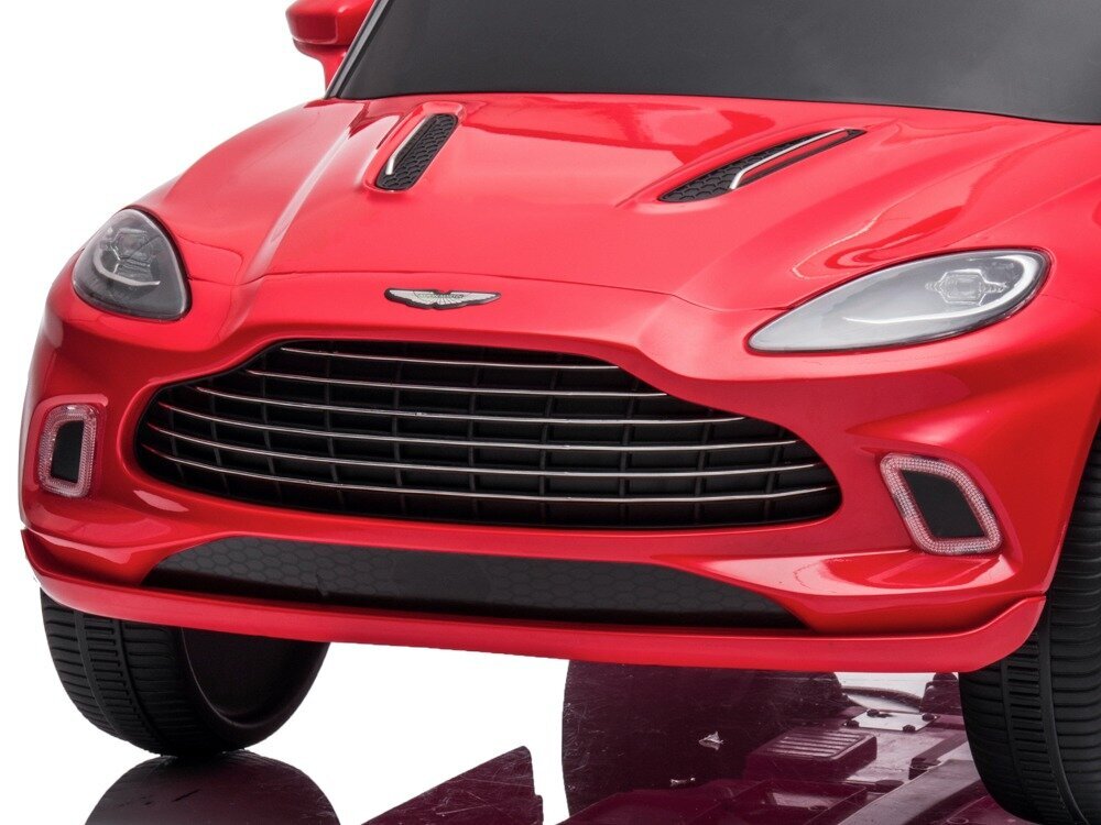 Laste elektriauto Aston Martin 12v muusikamooduliga, punane цена и информация | Laste elektriautod | kaup24.ee