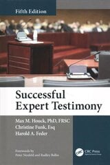 Successful Expert Testimony 5th edition hind ja info | Majandusalased raamatud | kaup24.ee