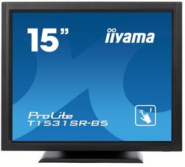 Iiyama T1531SR-B5, 15" цена и информация | Iiyama Мониторы, стойки для мониторов | kaup24.ee