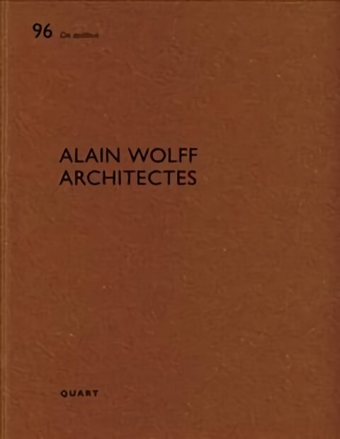 Alain Wolff architectes: De aedibus hind ja info | Arhitektuuriraamatud | kaup24.ee