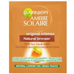 Garnier Ambre Solaire Natural Bronzer Isepruunistavad salvrätid näole hind ja info | Isepruunistavad kreemid | kaup24.ee