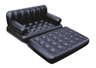 Надувной диван-кровать Bestway 5 в 1, с электронасосом, 188 x 152 x 64 см, черный цена и информация | Bestway Футбольный мяч. | kaup24.ee