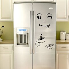 Милая виниловая наклейка на холодильник Кухонный декор - 55 х 72 см цена и информация | Декоративные наклейки | kaup24.ee