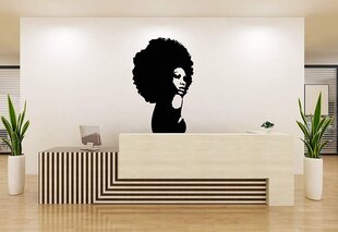 Vinüülist seina- ja aknakleebis Aafrika tüdruk 120 x 80 cm hind ja info | Seinakleebised | kaup24.ee