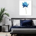 Настенный холст Картина цветок лотоса Декор интерьера - 100 х 60 см