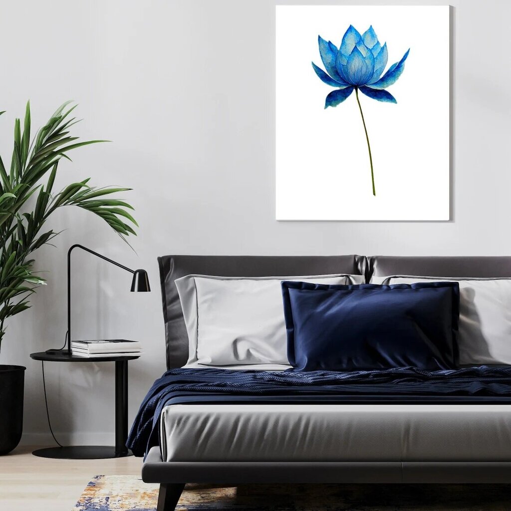 Seinalõuendimaal Lotus Flower Sisekujundus - 100 x 60 cm hind ja info | Seinakleebised | kaup24.ee