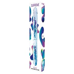 Supreme Double Dildo 38,5 см Clear цена и информация | Вибраторы | kaup24.ee