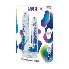 Imperium Double Dildo Jelly Clear hind ja info | Vibraatorid | kaup24.ee