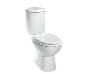 Nurga wc-pott COMPACT 82,6x75,9 cm WHITE CORNER CREAVIT + prilllaud SOFT CLOSE, JULIA hind ja info | WС-potid | kaup24.ee