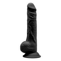 Dildo Dual Density Mod. 3 - 9.5 Black цена и информация | Фаллоимитаторы | kaup24.ee