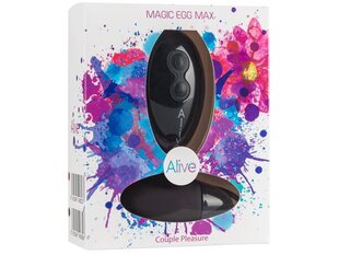 Vibreeriv muna Magic Egg Max Black Silicone 8,5 cm цена и информация | Вибраторы | kaup24.ee