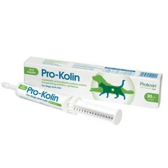 Proteksiin Pro-Kolin, söögigeeli probiootikumide toidulisand koertele ja kassidele, 30 ml цена и информация | Витамины, пищевые добавки и товары от паразитов | kaup24.ee