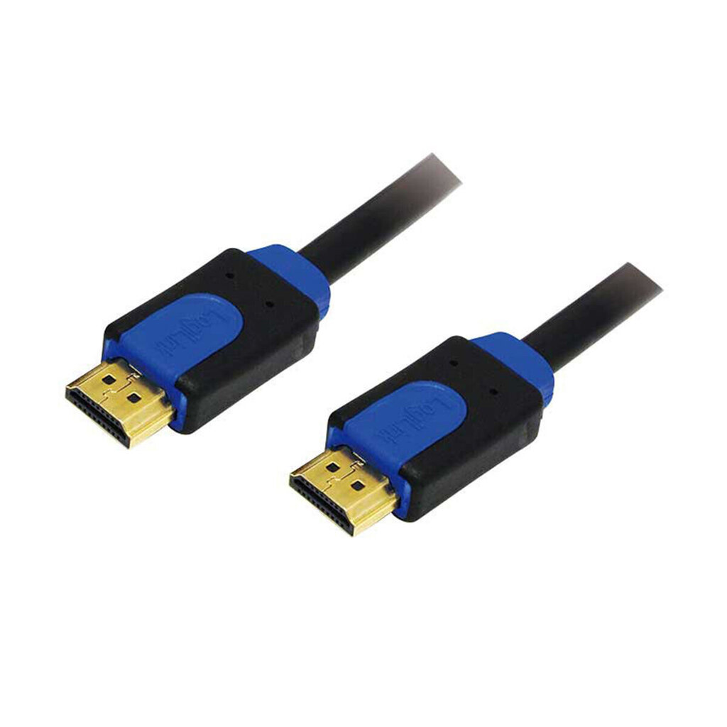 HDMI kaabel LogiLink CHB1102 2 m sinine/must hind ja info | Kaablid ja juhtmed | kaup24.ee