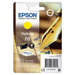 Epson C13T16244022, kollane hind ja info | Tindiprinteri kassetid | kaup24.ee