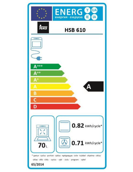 Teka HSB610 hind ja info | Ahjud | kaup24.ee