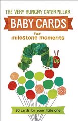 Very Hungry Caterpillar Baby Cards for Milestone Moments hind ja info | Noortekirjandus | kaup24.ee
