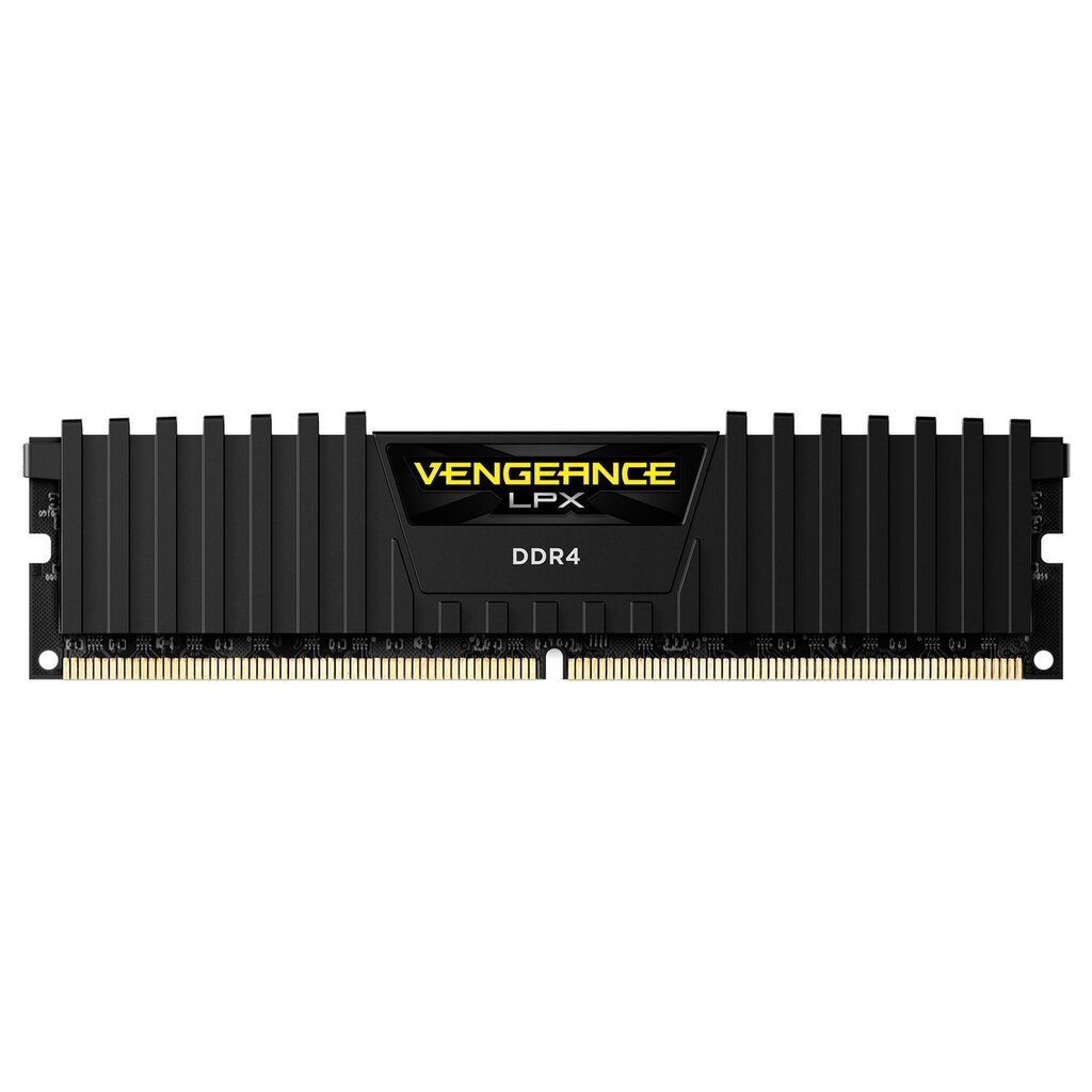 CORSAIR DDR4 2400MHz 4GB 1x 288 DIMM Unbuffered 14-16-16-31 Vengeance LPX Black Heat spreader 1.20V цена и информация | Operatiivmälu (RAM) | kaup24.ee