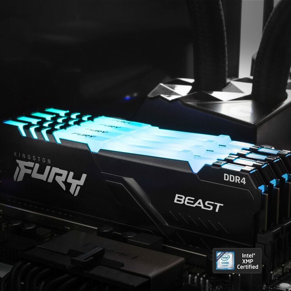 RAM-mälu Kingston Beast RGB 16 GB DDR4 3200 MHz CL16 hind ja info | Operatiivmälu (RAM) | kaup24.ee