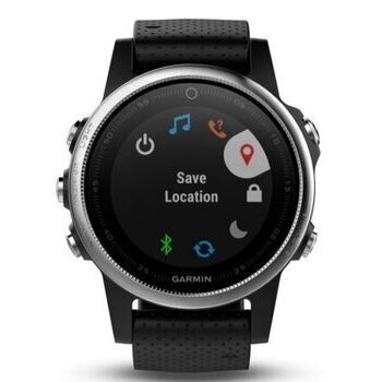Nutikell Garmin Fenix 5S, Must цена и информация | Nutikellad (smartwatch) | kaup24.ee