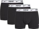 Nike meeste bokserid EVERYDAY COTTON STRETCH TRUNK 3pk, must