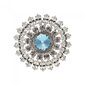 Naiste pross DiamondSky "Lotus" Swarovski kristallidega DS00BR174 hind ja info | Prossid | kaup24.ee