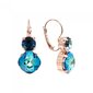 Naiste kõrvarõngad Diamond Sky „Glare (Bermuda Blue)" koos Preciosa kristallidega DS02A490 hind ja info | Kõrvarõngad | kaup24.ee