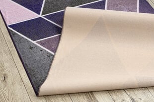 Rugsx ковровая дорожка Треугольники, 67x740 см цена и информация | Ковры | kaup24.ee