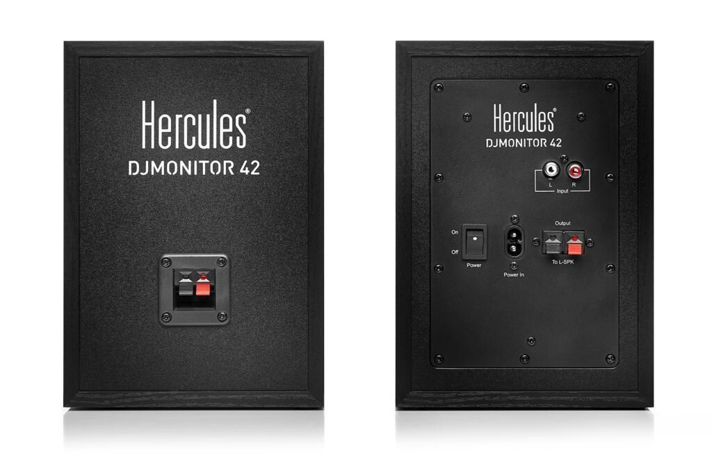 Hercules DJMonitor 42, must цена и информация | Kõlarid | kaup24.ee