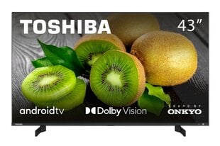 Toshiba 43UA5D63DG цена и информация | Телевизоры | kaup24.ee