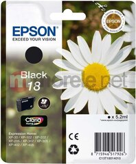 Epson XP-215, must hind ja info | Tindiprinteri kassetid | kaup24.ee